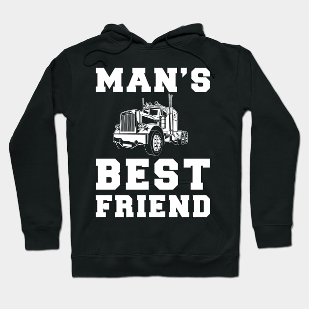 truck Man's best friend tee tshirt Hoodie by MKGift